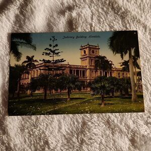 Judiciary Building Honolulu Hawaii Vintage Postcard